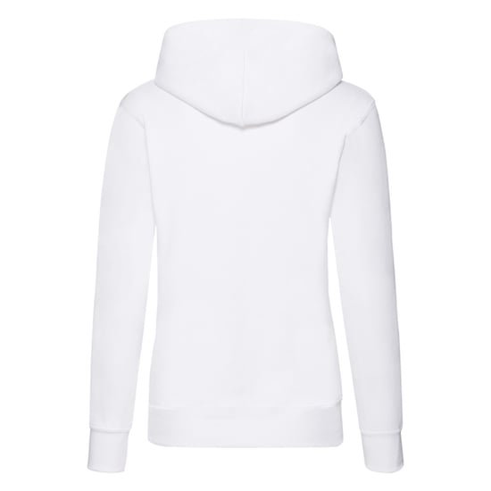 Fruit of the Loom Womens/Ladies Classic Hoodie (White) - Image 2