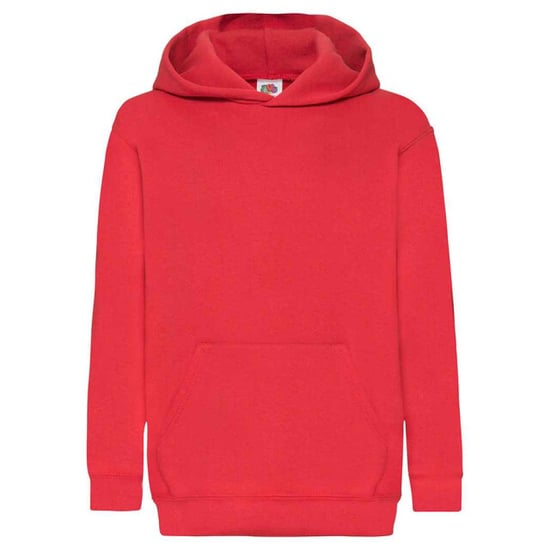 Fruit of the Loom Childrens/Kids Classic Hoodie (Red) - Image 1