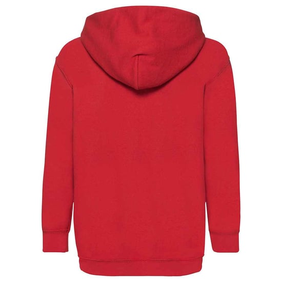 Fruit of the Loom Childrens/Kids Classic Hoodie (Red) - Image 2