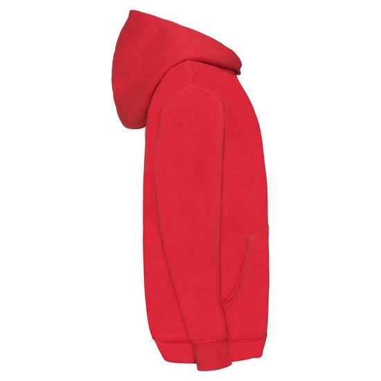 Fruit of the Loom Childrens/Kids Classic Hoodie (Red) - Image 3