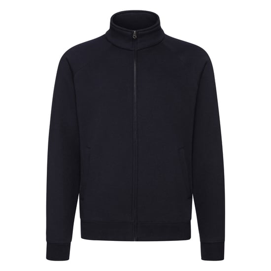 Fruit of the Loom Unisex Adult Premium Sweat Jacket (Deep Navy) - Image 1
