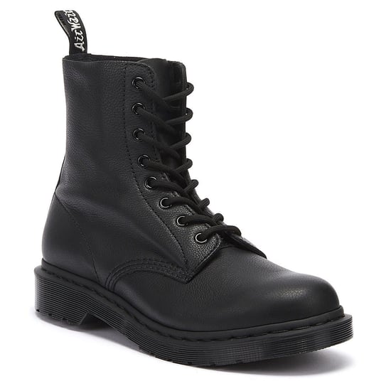 Dr. Martens 1460 Pascal Virginia Womens Mono Boots - (Black) - Image 2