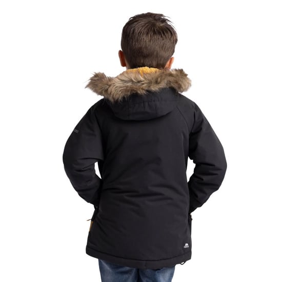 Trespass Childrens/Kids Ultimately Waterproof Padded Jacket (Black) - Image 4
