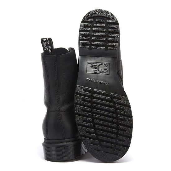 Dr. Martens 1460 Pascal Virginia Womens Mono Boots - (Black) - Image 6