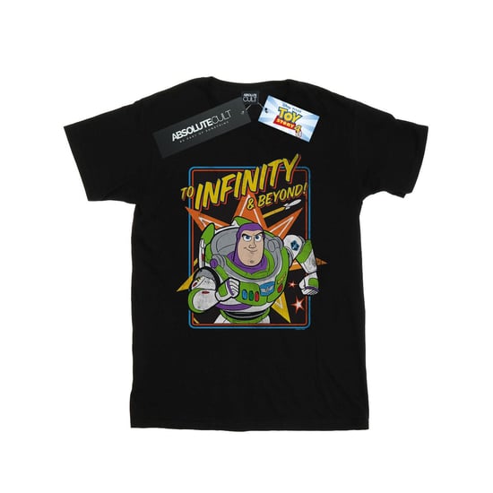Disney Mens Toy Story 4 Buzz To Infinity T-Shirt (Black) - Image 1
