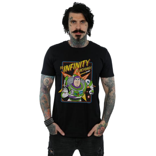 Disney Mens Toy Story 4 Buzz To Infinity T-Shirt (Black) - Image 2