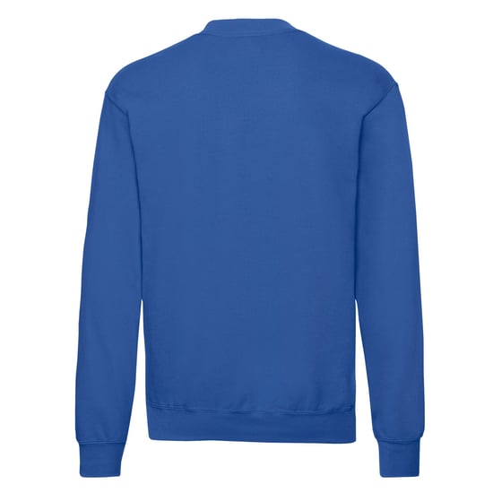 Fruit of the Loom Unisex Adult Classic Set-in Sweatshirt (Royal Blue) - Image 2