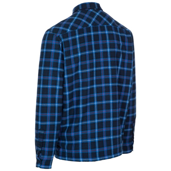 Trespass Mens Rapeseed Check Shirt (Dark Blue) - Image 2