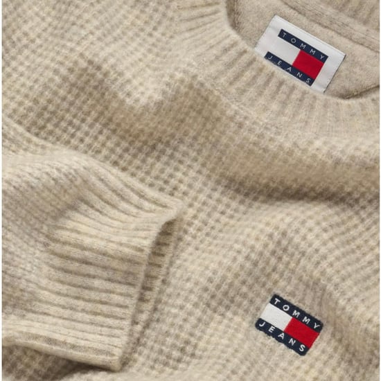 Tommy Jeans Jersey Jersey Waffle Beige - Image 3