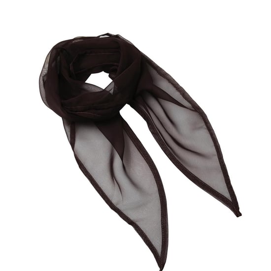 Premier Womens/Ladies Chiffon Scarf (Black) - Image 2