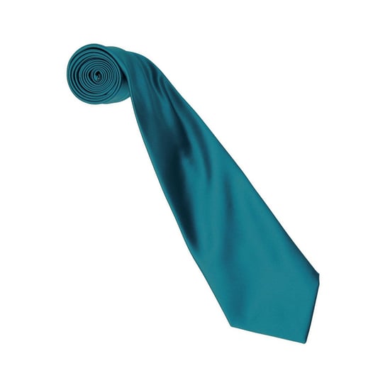 Premier Colours Collection Satin Tie (Teal) - Image 2