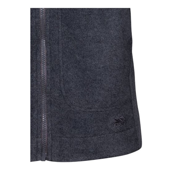 Trespass Womens/Ladies Talkative Fleece AT200 Gilet (Dark Grey Marl) - Image 3