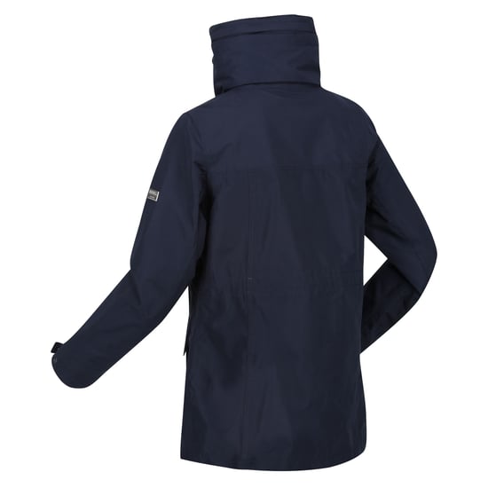 Regatta Womens/Ladies Novalee Raincoat (Navy) - Image 4