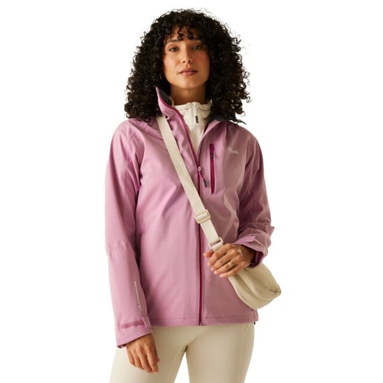 Regatta Womens/Ladies Birchdale II Waterproof Jacket (Lilas) - Image 4