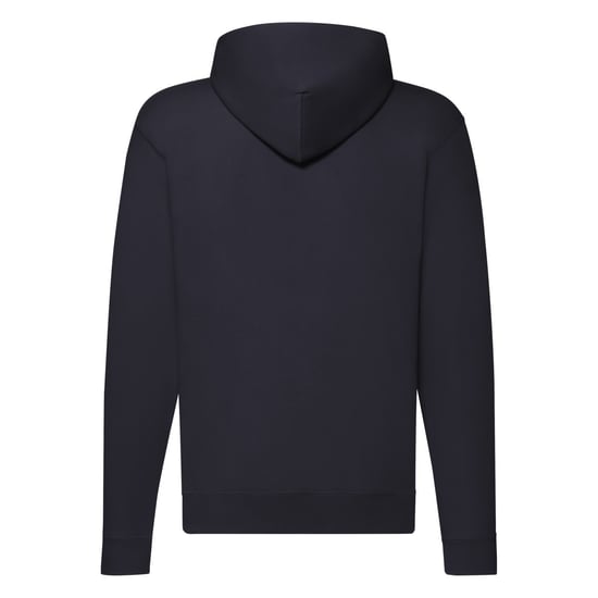 Fruit of the Loom Unisex Adult Classic Hooded Jacket (Deep Navy) - Image 2