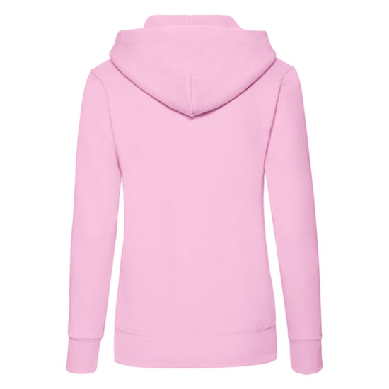 Fruit of the Loom Womens/Ladies Classic Hoodie (Light Pink) - Image 2