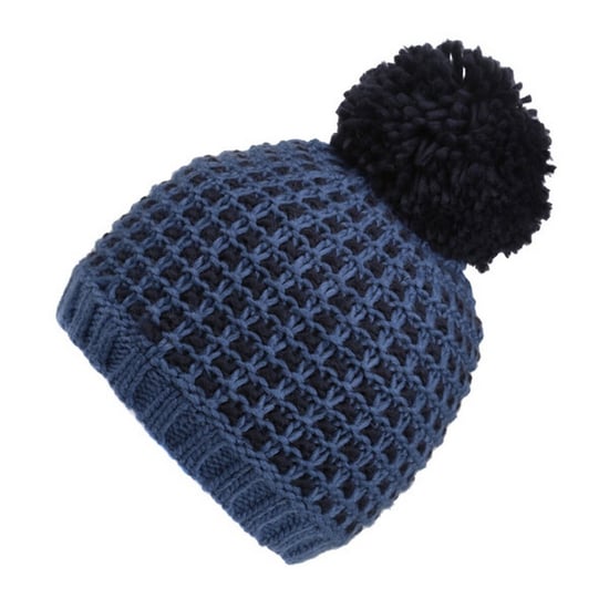 Regatta Womens/Ladies Dalary Bobble Beanie (Slate Blue/Navy) - Image 1