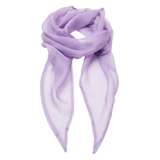 Premier Ladies/Womens Work Chiffon Formal Scarf (Lilac) - Image 1