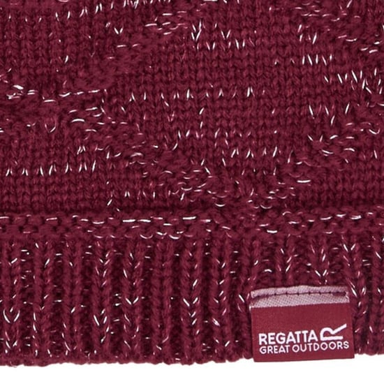 Regatta Womens/Ladies Multimix III Beanie (Rumba Red) - Image 3