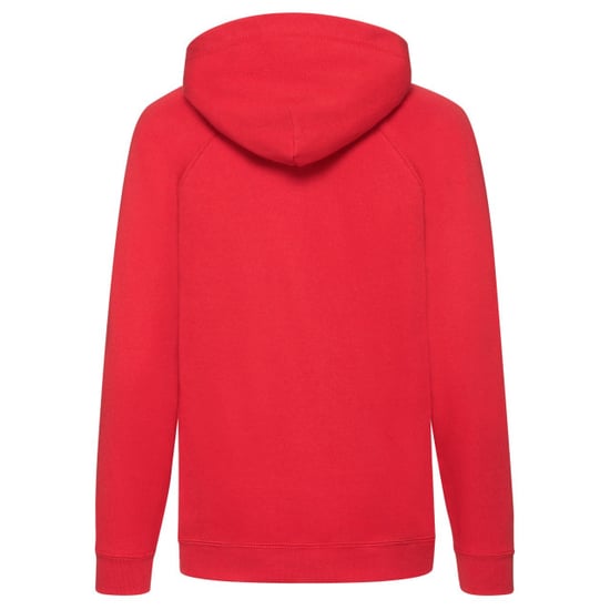 Fruit of the Loom Childrens/Kids Lightweight Hoodie (Red) - Image 2