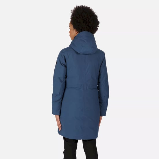 Regatta Womens/Ladies Yewbank II Waterproof Parka (Dark Denim) - Image 3
