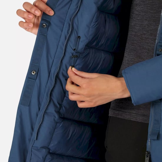 Regatta Womens/Ladies Yewbank II Waterproof Parka (Dark Denim) - Image 5