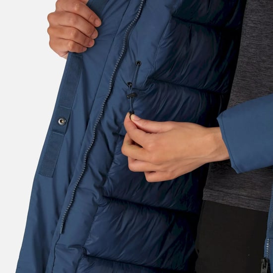 Regatta Womens/Ladies Yewbank II Waterproof Parka (Dark Denim) - Image 6