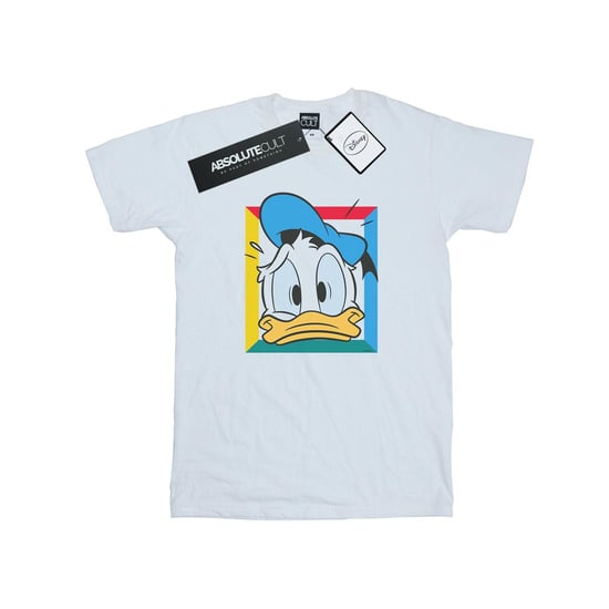 Disney Mens Donald Duck Panicked T-Shirt (White) - Image 1