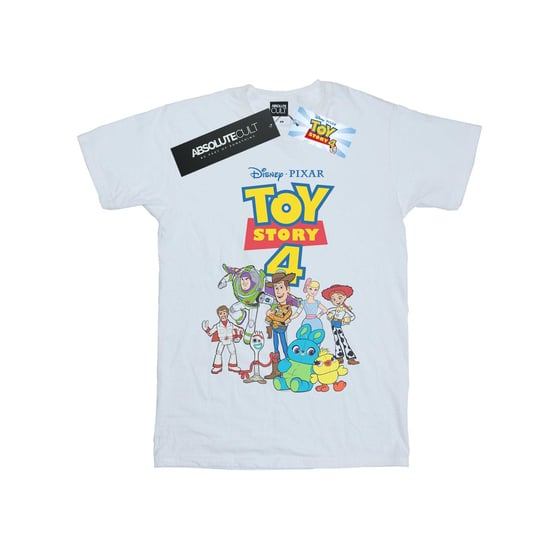 Disney Mens Toy Story 4 Crew T-Shirt (White) - Image 1