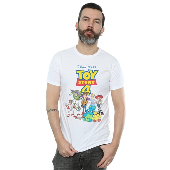 Disney Mens Toy Story 4 Crew T-Shirt (White) - Image 2