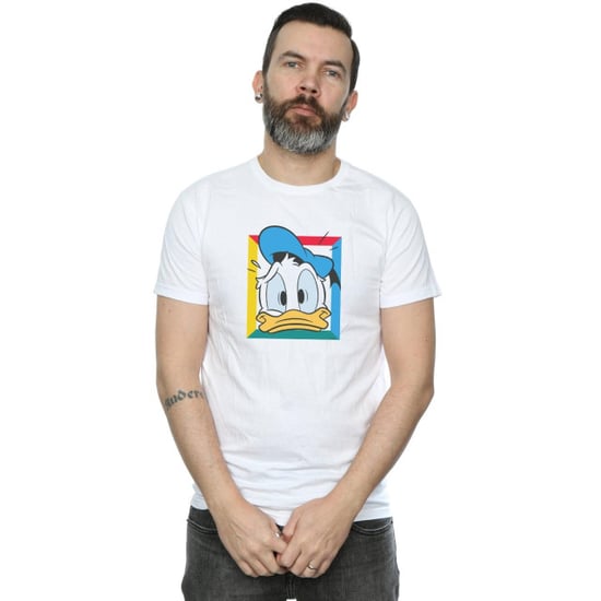Disney Mens Donald Duck Panicked T-Shirt (White) - Image 3