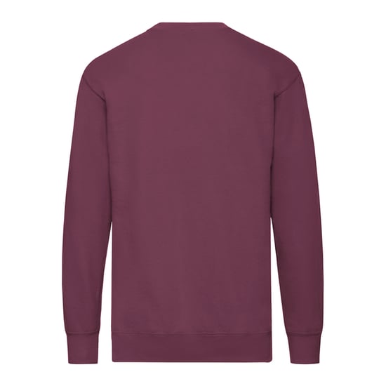 Fruit of the Loom Unisex Adult Lightweight Set-in Sweatshirt (Antique Burgundy) - Image 2