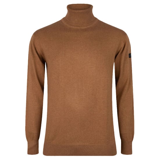 Presly & Sun Jersey Keith Turtle Neck Pullover Marrón - Image 1