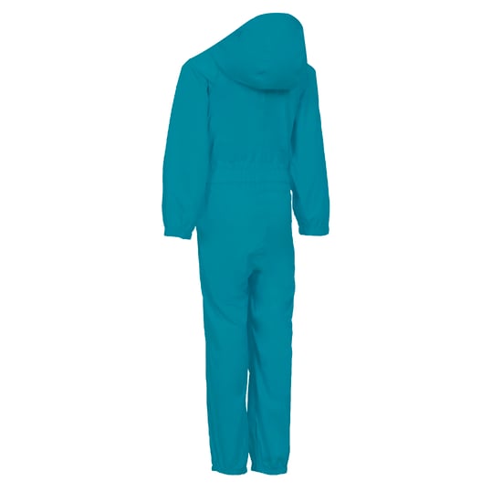 Trespass Childrens/Kids Button Rain Suit (Teal) - Image 2