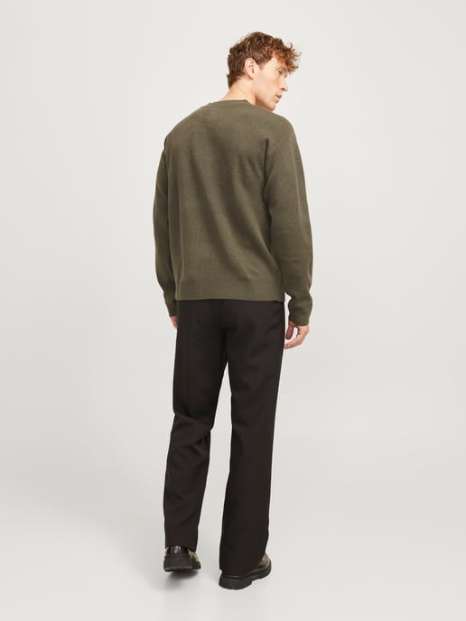 Jack & Jones Bradfort Knit Crew Neck Verde - Image 3
