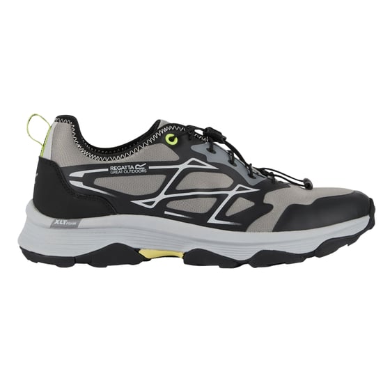 Regatta Mens Blaze Trainers (Grey/Black/Lime) - Image 5