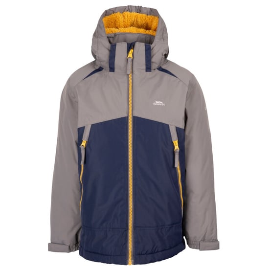 Trespass Childrens/Kids Discover Contrast Zip Jacket (Navy) - Image 1