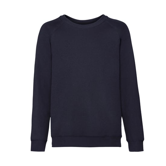 Fruit of the Loom Childrens/Kids Classic Raglan Sweatshirt (Deep Navy) - Image 1