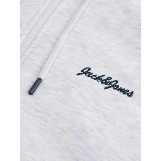 Jack & Jones Cárdigan Jor Tango Sudadera con cremallera Capucha Gris - Image 4