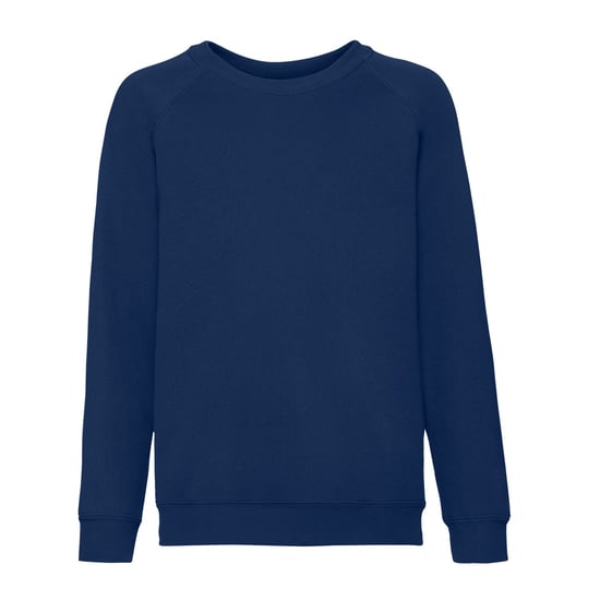Fruit of the Loom Childrens/Kids Classic Raglan Sweatshirt (Navy) - Image 1