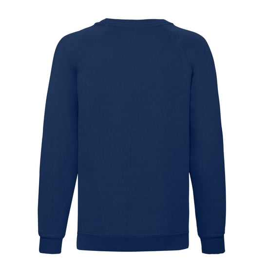 Fruit of the Loom Childrens/Kids Classic Raglan Sweatshirt (Navy) - Image 2