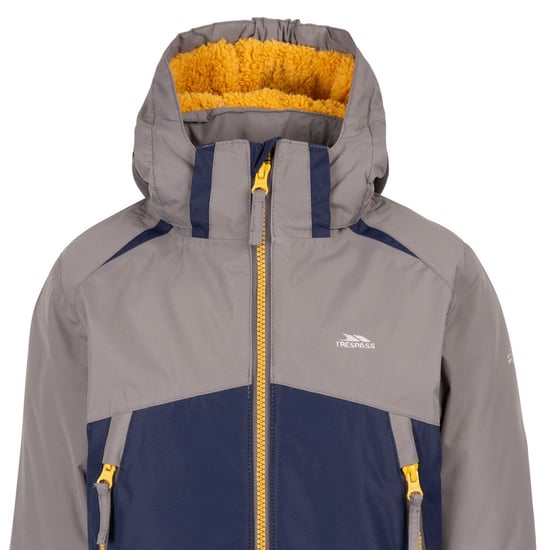 Trespass Childrens/Kids Discover Contrast Zip Jacket (Navy) - Image 3