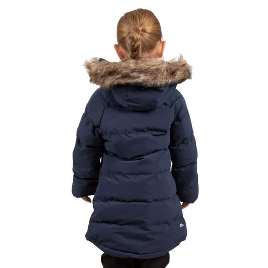 Trespass Girls Unique Padded Jacket (Navy) - Image 4