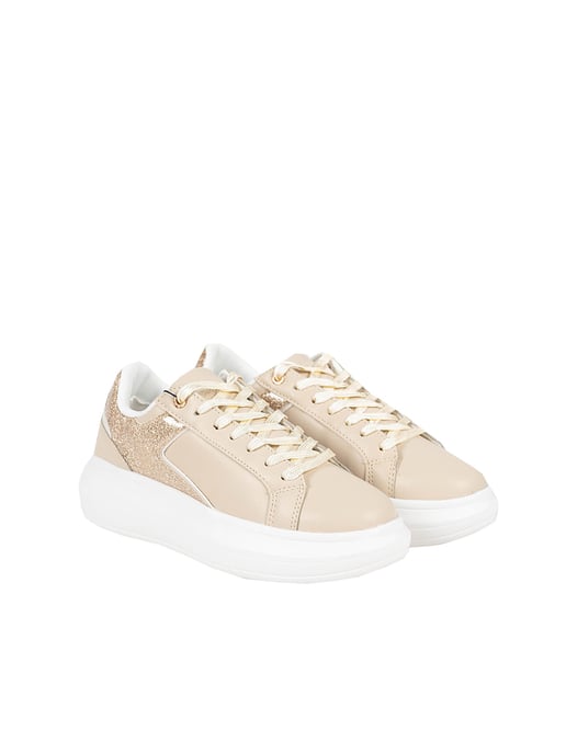 Asociación de Polo de EE. UU. Zapatilla Helis012 Mujer Beige - Image 2