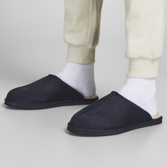 Jack & Jones Slippers Zapatilla de microfibra Dudely Azul - Image 5