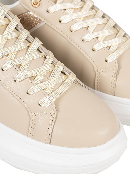 Asociación de Polo de EE. UU. Zapatilla Helis012 Mujer Beige - Image 4
