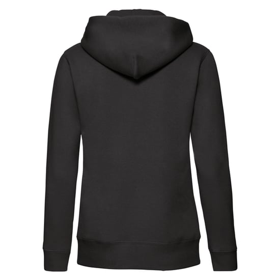 Fruit of the Loom Womens/Ladies Premium Sweat Hoodie (Black) - Image 2