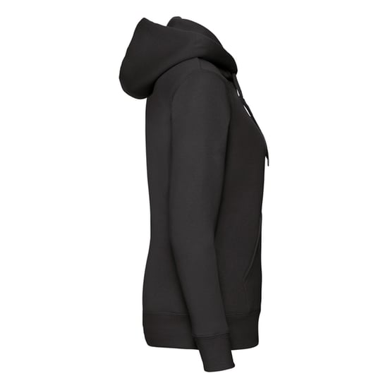 Fruit of the Loom Womens/Ladies Premium Sweat Hoodie (Black) - Image 3