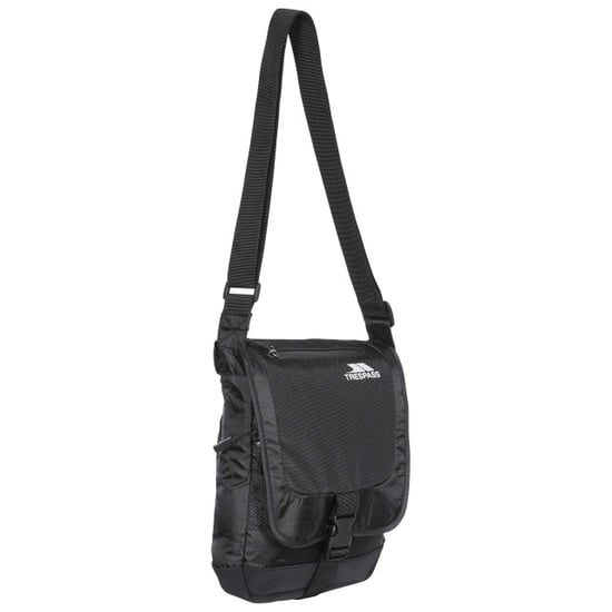 Trespass Strapper Shoulder Bag (2.5 Litres) (Black) - Image 2