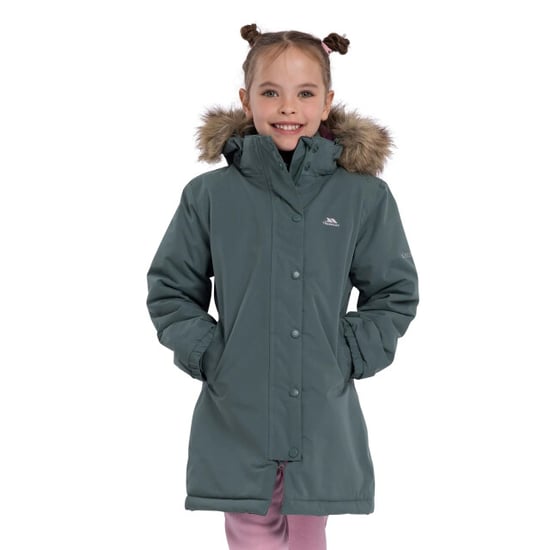 Trespass Girls Astound TP50 Waterproof Jacket (Spruce Green) - Image 4